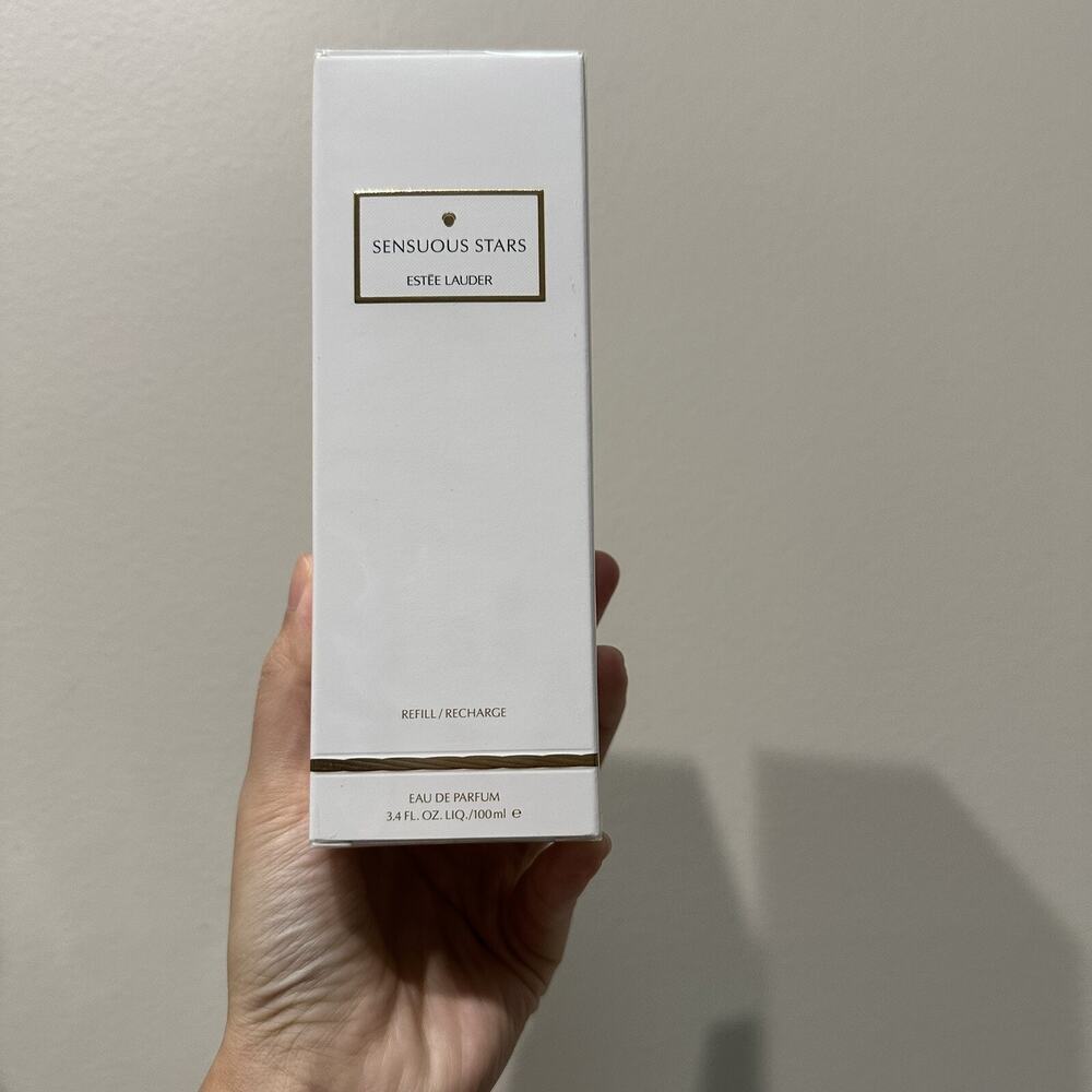 NIB Estee Lauder Sensuous Stars Eau De Parfum Spray REFILL Fragrance 3.4 Oz.
